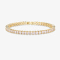 Princess cut tennis bracelet